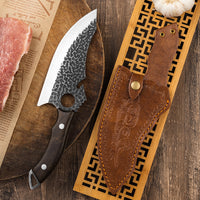 Thumbnail for Steel Forging Ring Tactical Kitchen Knife