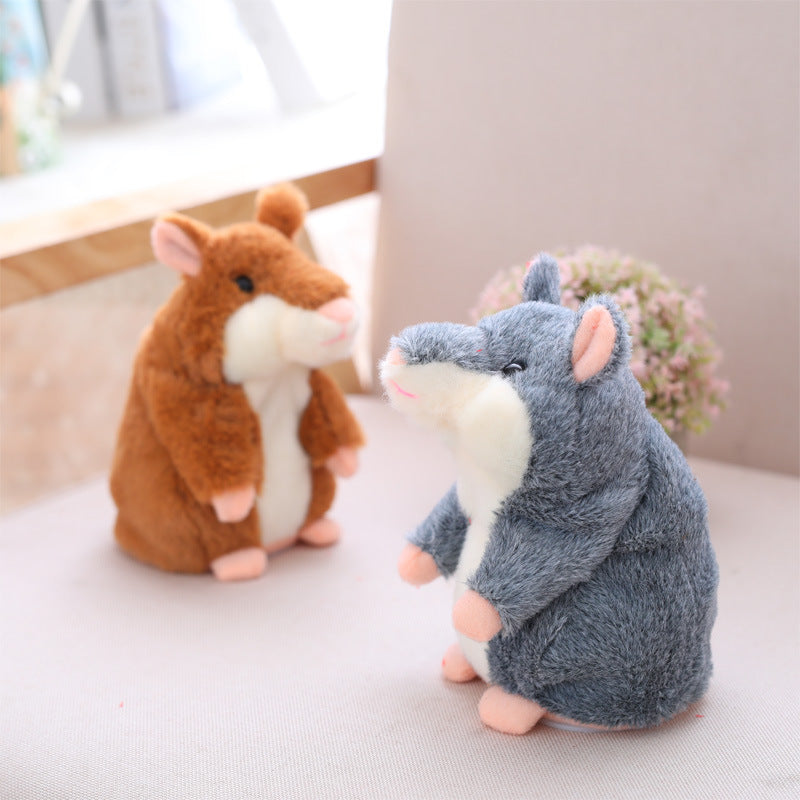 Little Talking Hamster Plush Toy