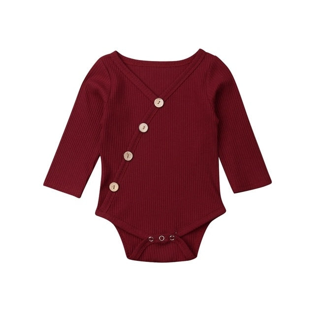 One Piece Baby Long Sleeve Autumn Cotton Print