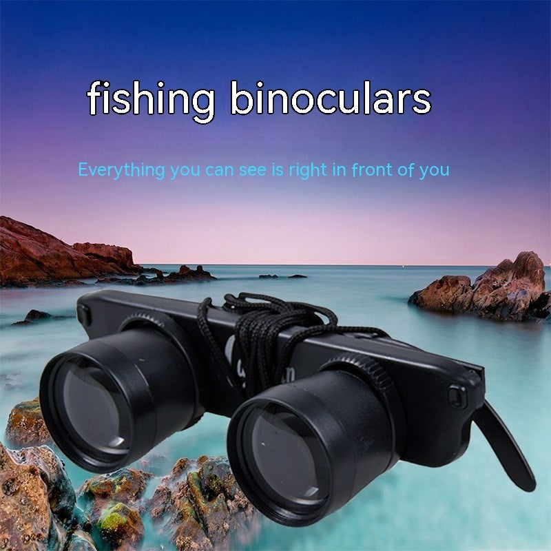 Fishing Telescope Watch Fish Float HD Head-mounted