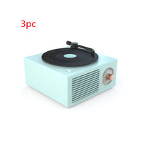 Thumbnail for Wireless mini portable retro phonograph bluetooth speaker