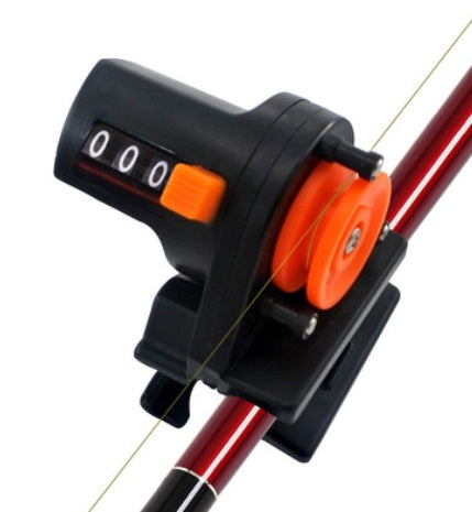 Fishing Line Counter 0-999m Portable Fishing Line Depth Finder Length Gauge Fishing Tackle Tool