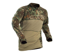 Thumbnail for Tactical Shirt Long Sleeve Top Camo Airsoft Outdoor Sports Combat Shirt