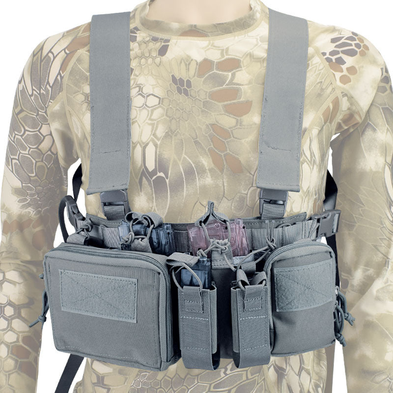 Outdoor Military Fan Tactical Bellyband Multifunctional Tactical Vest