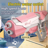 Thumbnail for Space Water Gun Electric Automatic Water Absorption Water Fights Toy Outdoor Beach Swimming Pool Bath Toys For Children Kid Gift